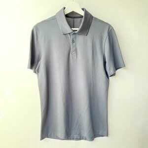 Lululemon Dark gray light weight polo shirt, Size S J119